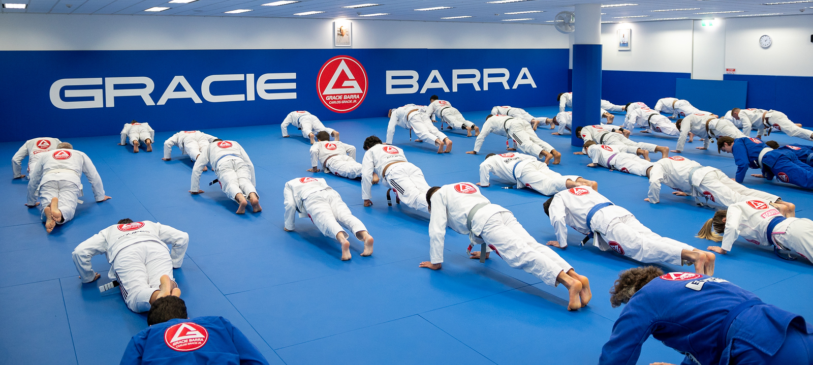 Gracie Barra adults BJJ training