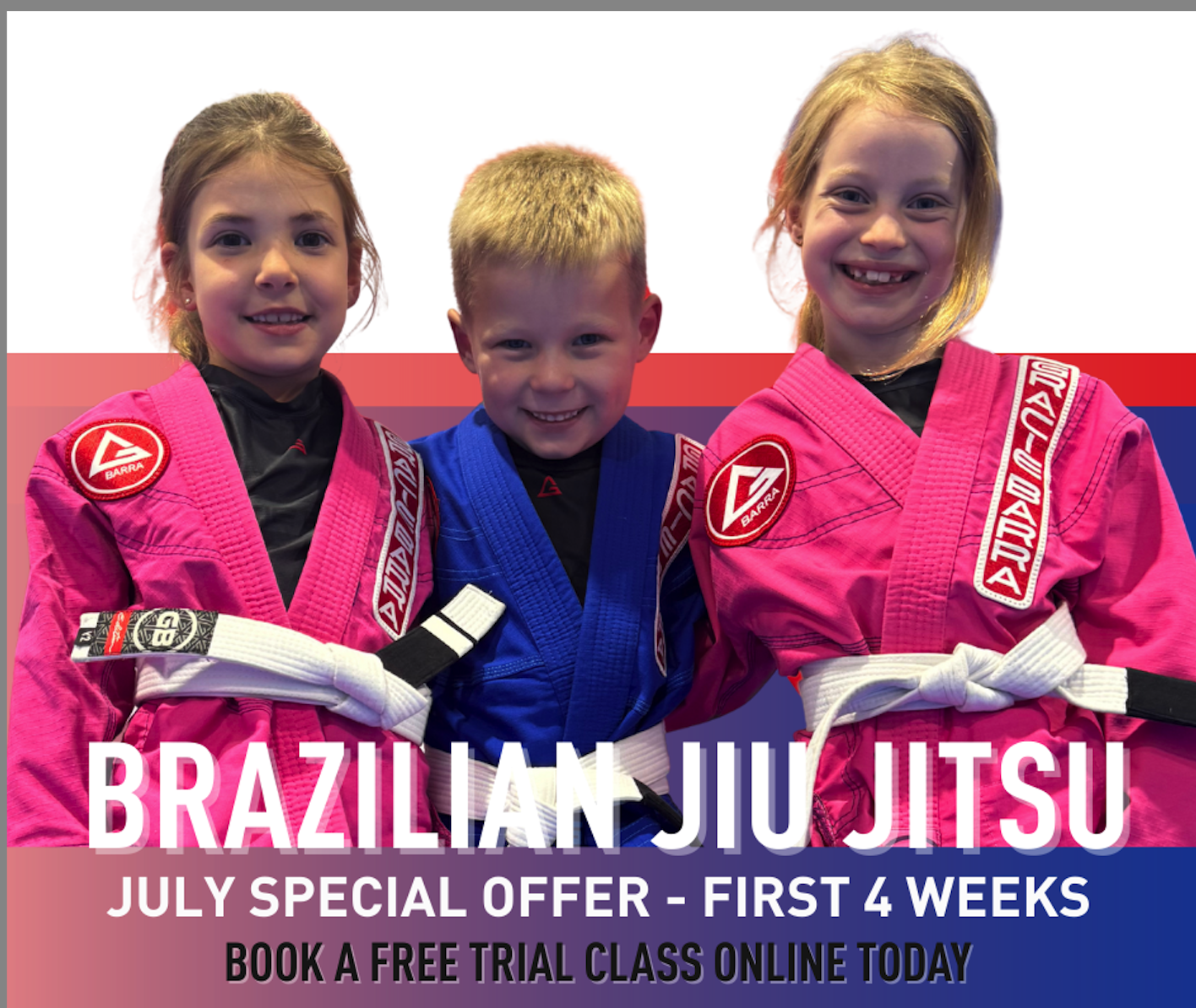 🎉 JULY SPECIAL OFFER – FIRST 4 WEEKS FREE! 🥋 image